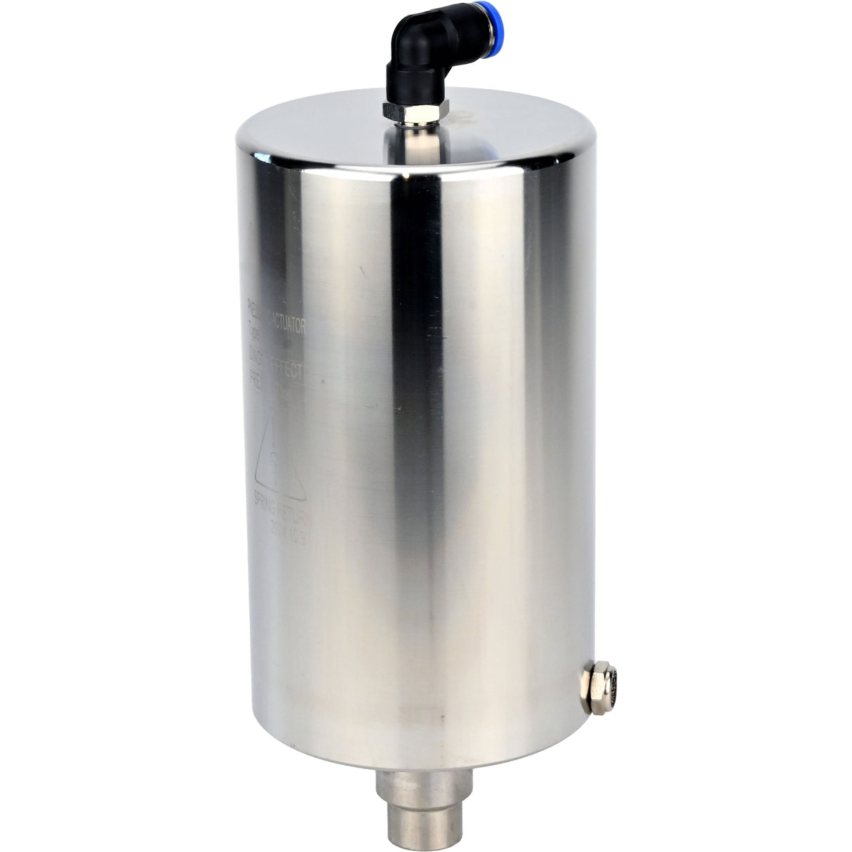 Actionneurs pneumatiques avec ressorts de rappel Elephant PA-SA-85 pour vannes alimentaires WBV3131E-2W-W/T/C, diamètre - 85 mm, pression - 4-7 bar, corps - acier inoxydable 304