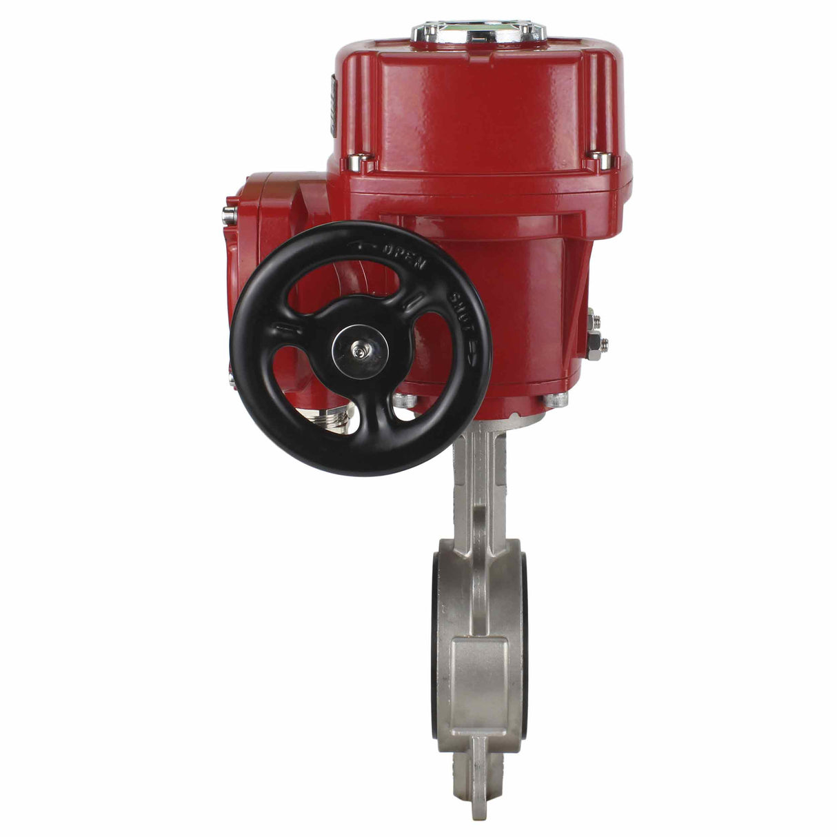 Válvula de mariposa de agua Elephant 316l-316l-epdm-elephant-qt-wm-ex-380v, material del cuerpo - acero inoxidable AISI 316L, material del disco - acero inoxidable AISI 316L, sello - EPDM, actuador eléctrico operado