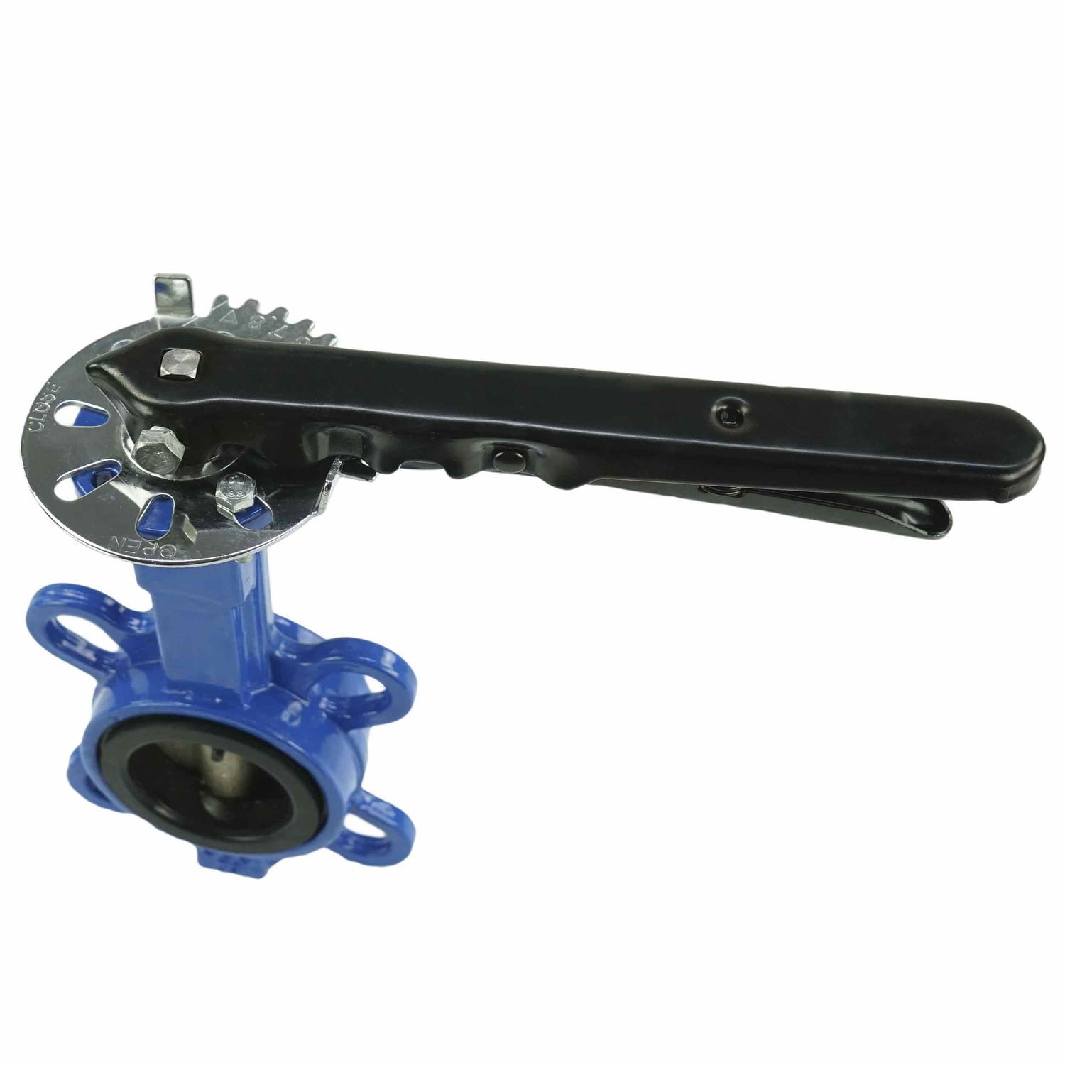 Válvula de mariposa de agua Elephant GGG50-316L-EPDM 232PSI, material del cuerpo: hierro fundido GGG50, material del disco: acero inoxidable 316L, sello: EPDM, operada por volante