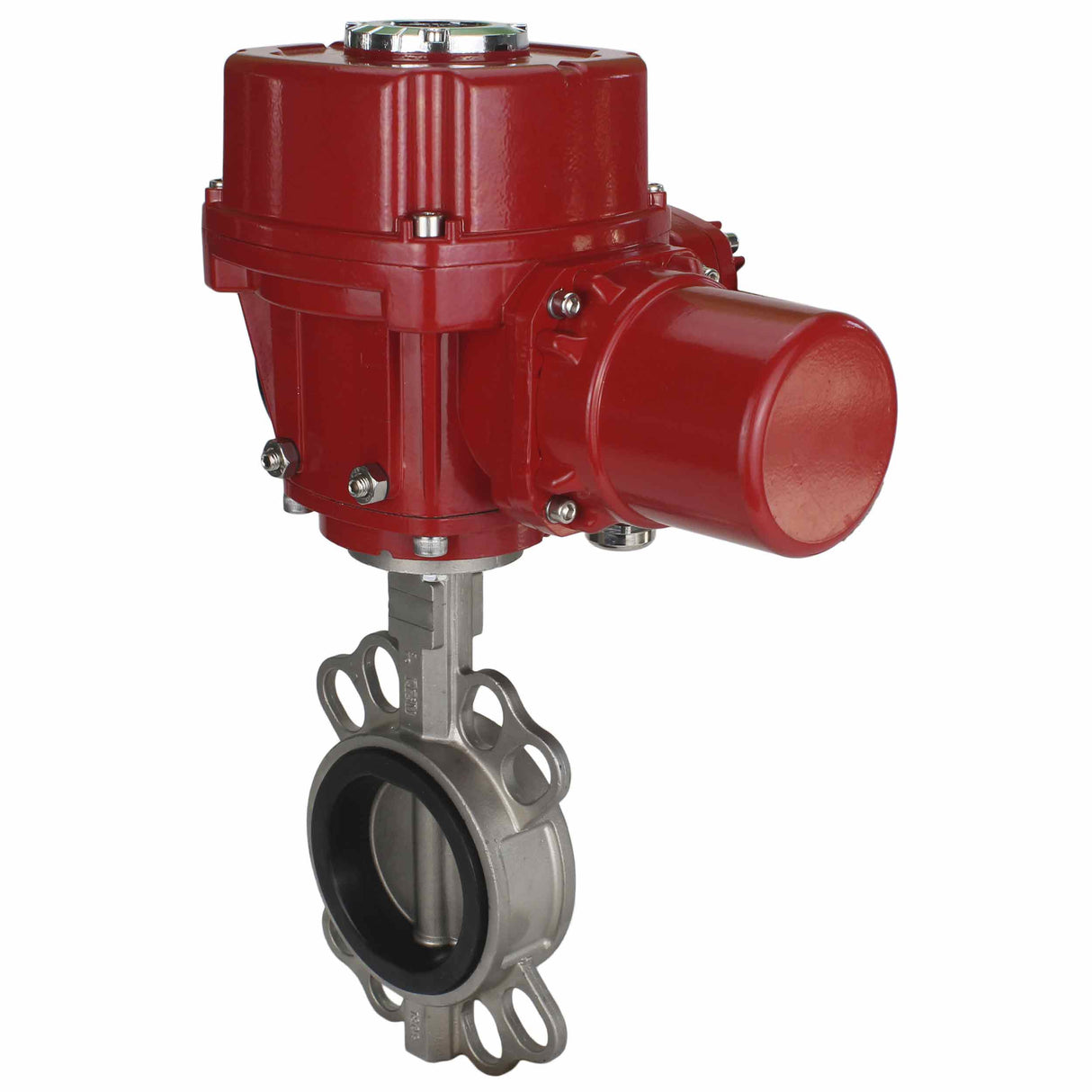 Válvula de mariposa de agua Elephant 316l-316l-epdm-elephant-qt-wm-ex-380v, material del cuerpo - acero inoxidable AISI 316L, material del disco - acero inoxidable AISI 316L, sello - EPDM, actuador eléctrico operado