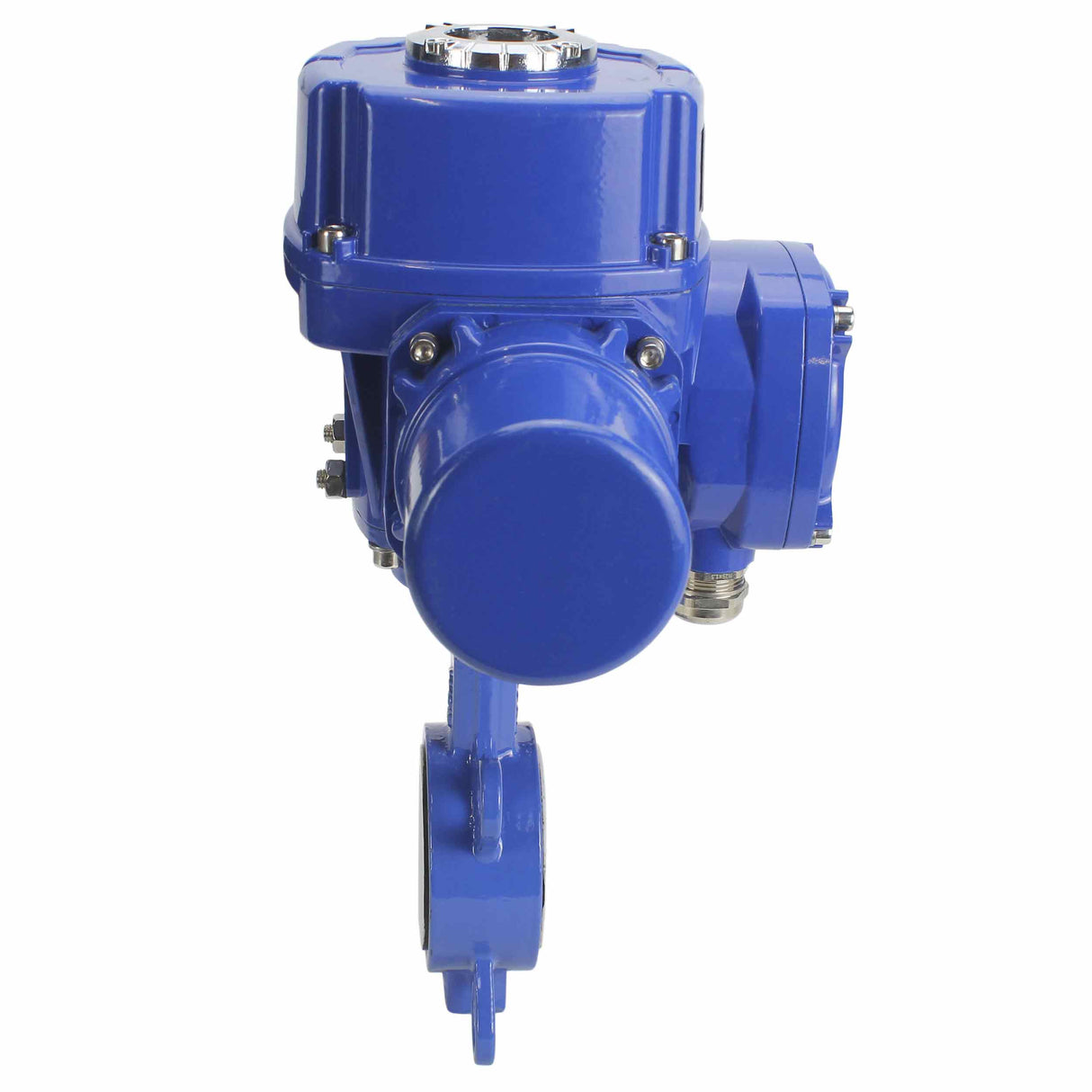 Válvula Mariposa de Agua Elephant WCB-316L-PTFE Material del cuerpo - Acero al carbono WCB, material del disco - Acero inoxidable AISI 316L, sello - PTFE con actuador eléctrico de 1/4 de vuelta Elephant QT-W (M) 380V