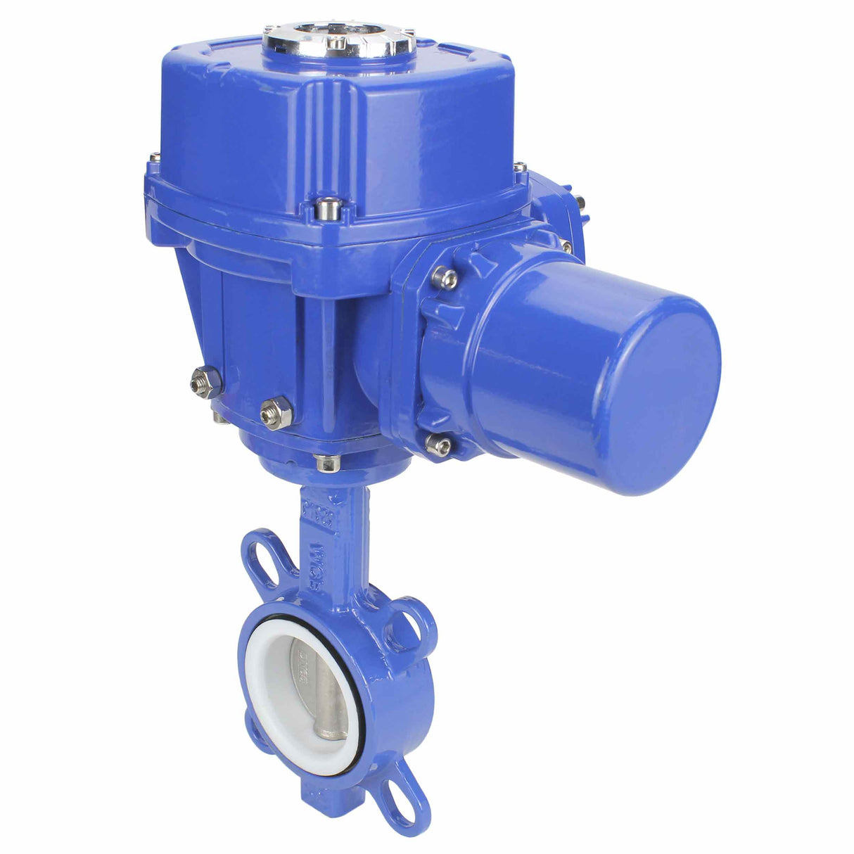 Válvula Mariposa de Agua Elephant WCB-316L-PTFE Material del cuerpo - Acero al carbono WCB, material del disco - Acero inoxidable AISI 316L, sello - PTFE con actuador eléctrico de 1/4 de vuelta Elephant QT-W (M) 380V