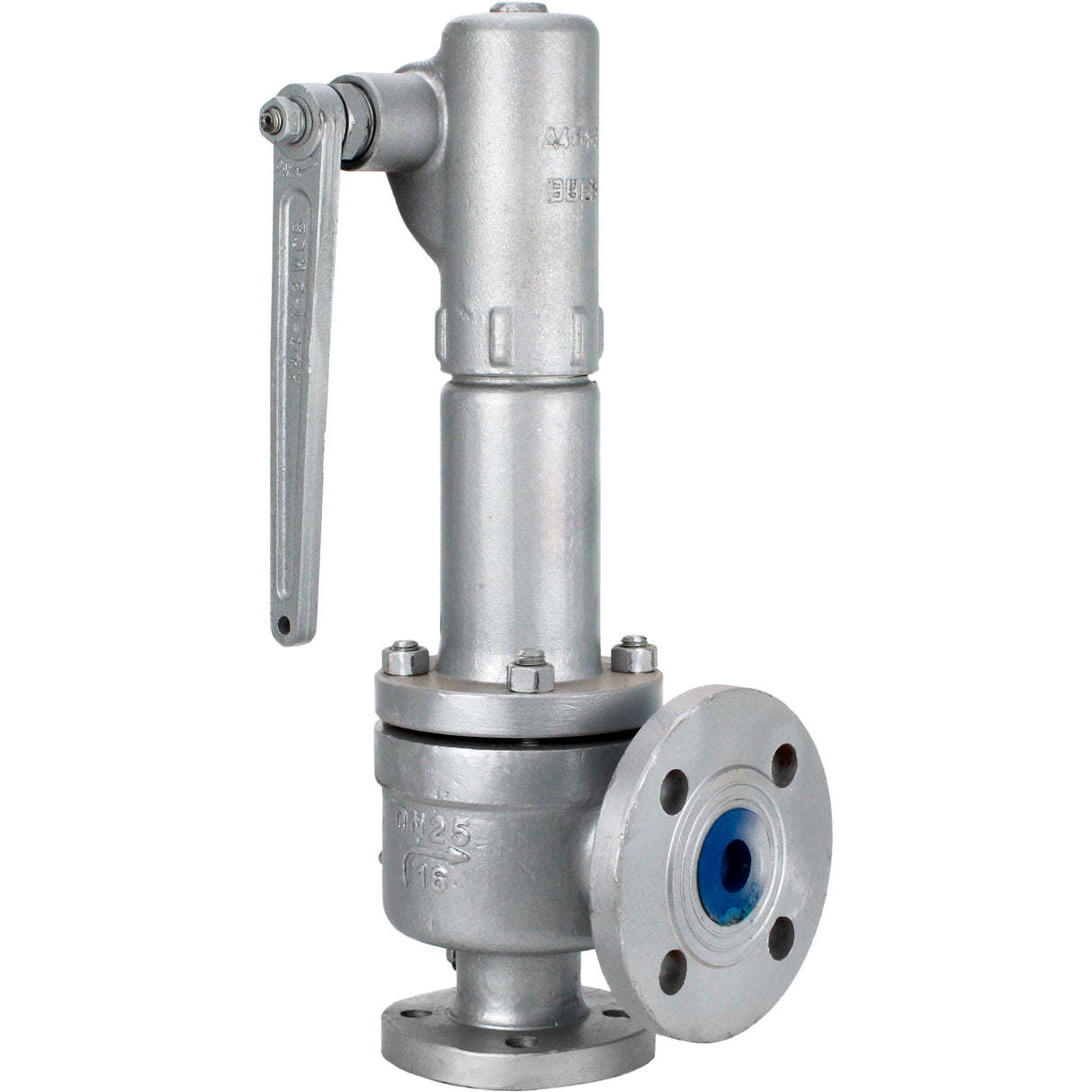 Spring loaded safety relief valves Elephant VR2130M-F full-lift, flanged, body - steel 25L, disc - steel 20X13, seal - metal