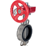 Vanne papillon d'eau Elephant WBV3131E-2W-Fb-H, matériau du corps - Acier inoxydable AISI 304, matériau du disque - Acier inoxydable AISI 304, joint - EPDM, réducteur HGBF RQN