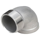 Coudes (angles) en acier Elephant PN16 angle 90°, filetés, corps - acier inoxydable 304, raccordement - filetage mâle/femelle