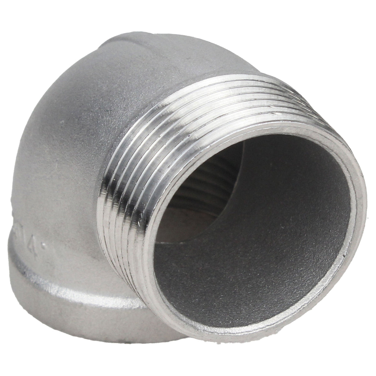 Coudes (angles) en acier Elephant PN16 angle 90°, filetés, corps - acier inoxydable 304, raccordement - filetage mâle/femelle