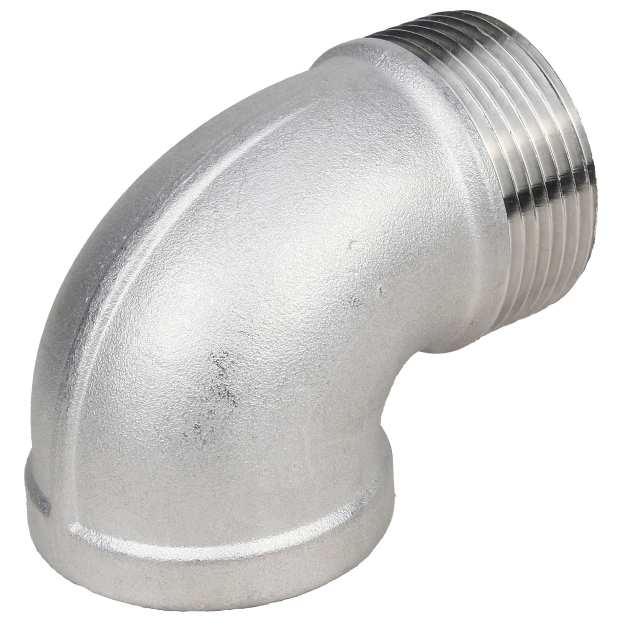 Coudes (angles) en acier Elephant PN16 angle 90°, filetés, corps - acier inoxydable 304, raccordement - filetage mâle/femelle