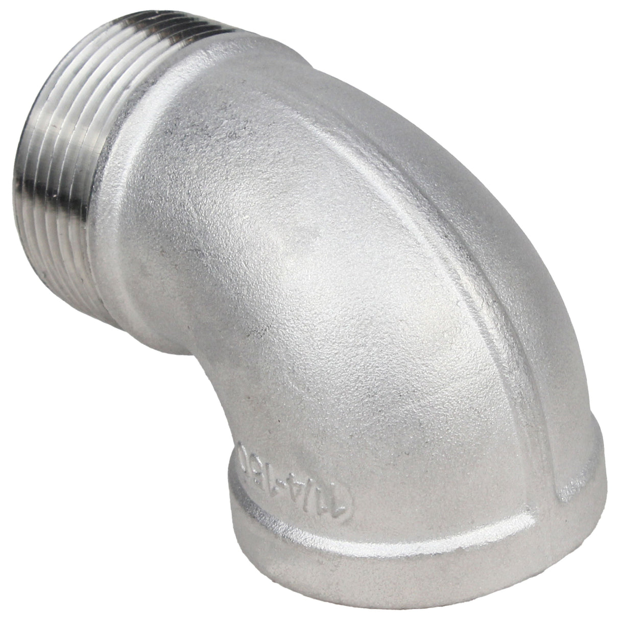 Coudes (angles) en acier Elephant PN16 angle 90°, filetés, corps - acier inoxydable 304, raccordement - filetage mâle/femelle