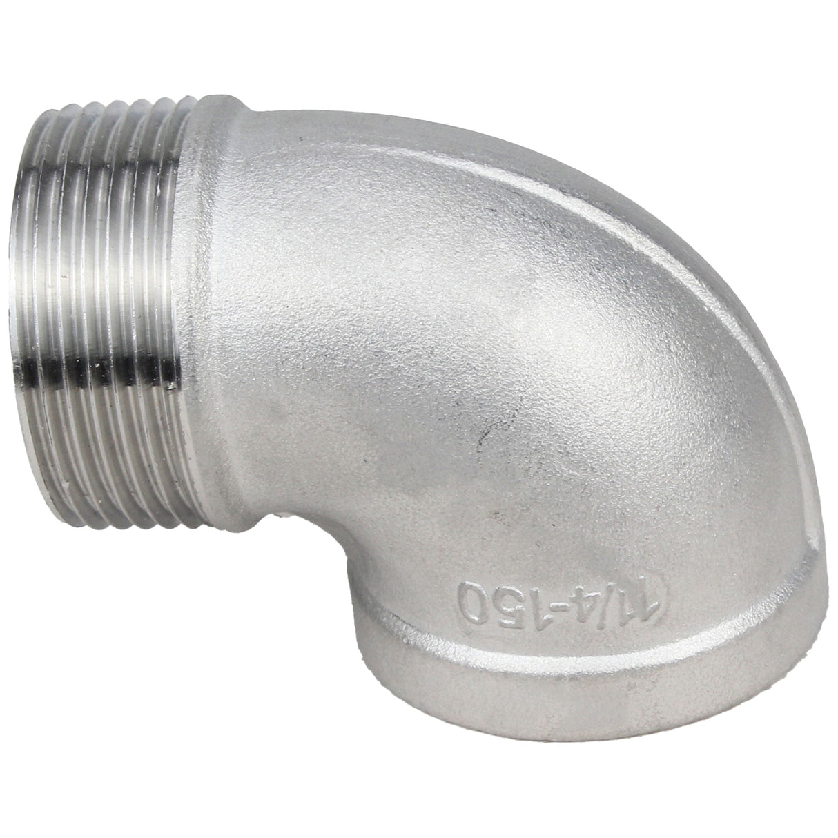 Coudes (angles) en acier Elephant PN16 angle 90°, filetés, corps - acier inoxydable 304, raccordement - filetage mâle/femelle