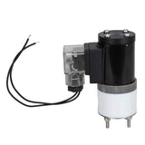 Electroválvula eléctrica de acción directa de dos vías normalmente cerrada Elephant DHF11-НЗ PTFE VITON G 24V, material del cuerpo - PTFE, junta - Viton