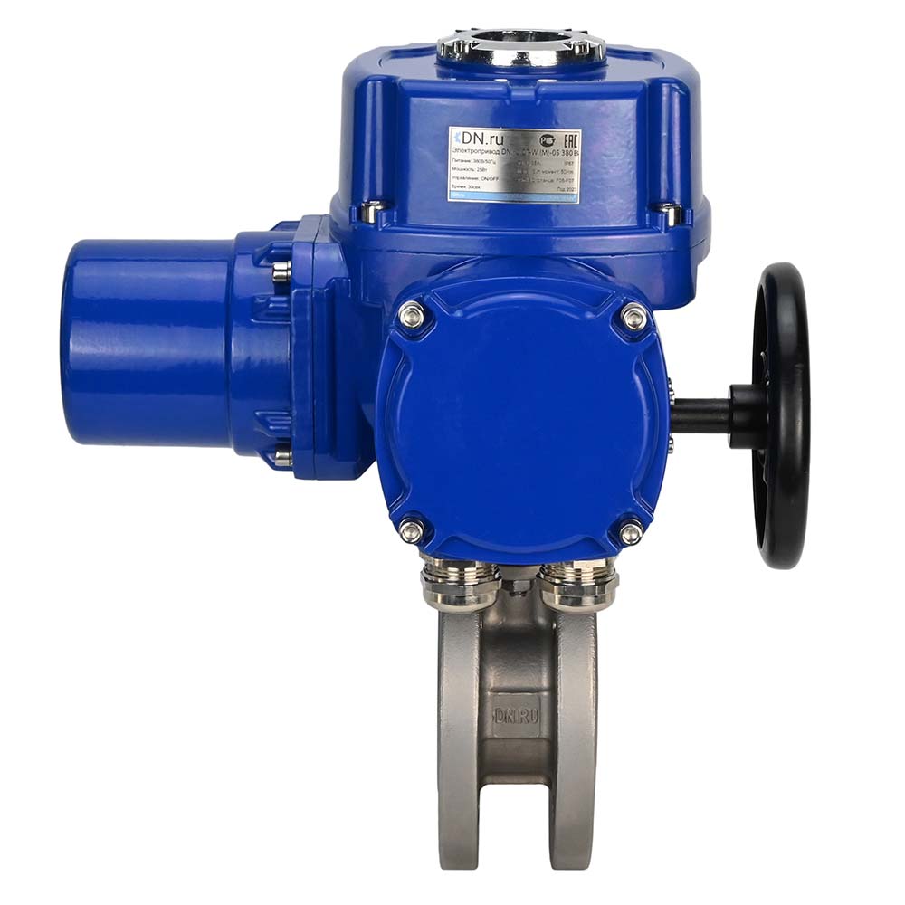 Válvula de bola de acero inoxidable Elephant-BVсFP.316.200 PSI232, paso completo, brida compacta, actuador eléctrico de cuarto de vuelta Elephant QT-W (M) 220 V