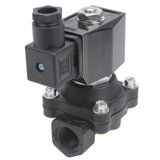 Electroválvula eléctrica de acción directa de dos vías normalmente cerrada Elephant VS2W-503E-NC G EPDM 110/220V, material del cuerpo: Nylon 66, junta: EPDM