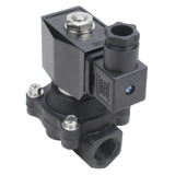 Electroválvula eléctrica de acción directa de dos vías normalmente cerrada Elephant VS2W-503E-NC G EPDM 110/220V, material del cuerpo: Nylon 66, junta: EPDM
