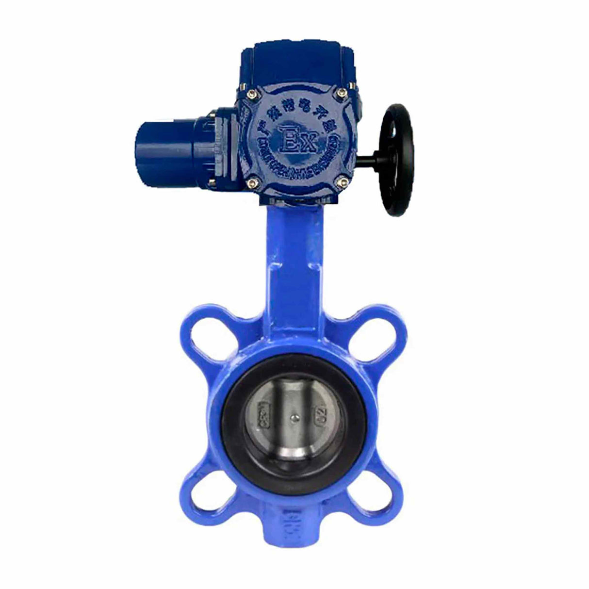Válvula Mariposa de Agua Elephant WCB-316L-EPDM Material del cuerpo - Acero al carbono WCB, material del disco - Acero inoxidable AISI 316L, sello - EPDM con actuador eléctrico de 1/4 de vuelta Elephant QT-W (M) 380V