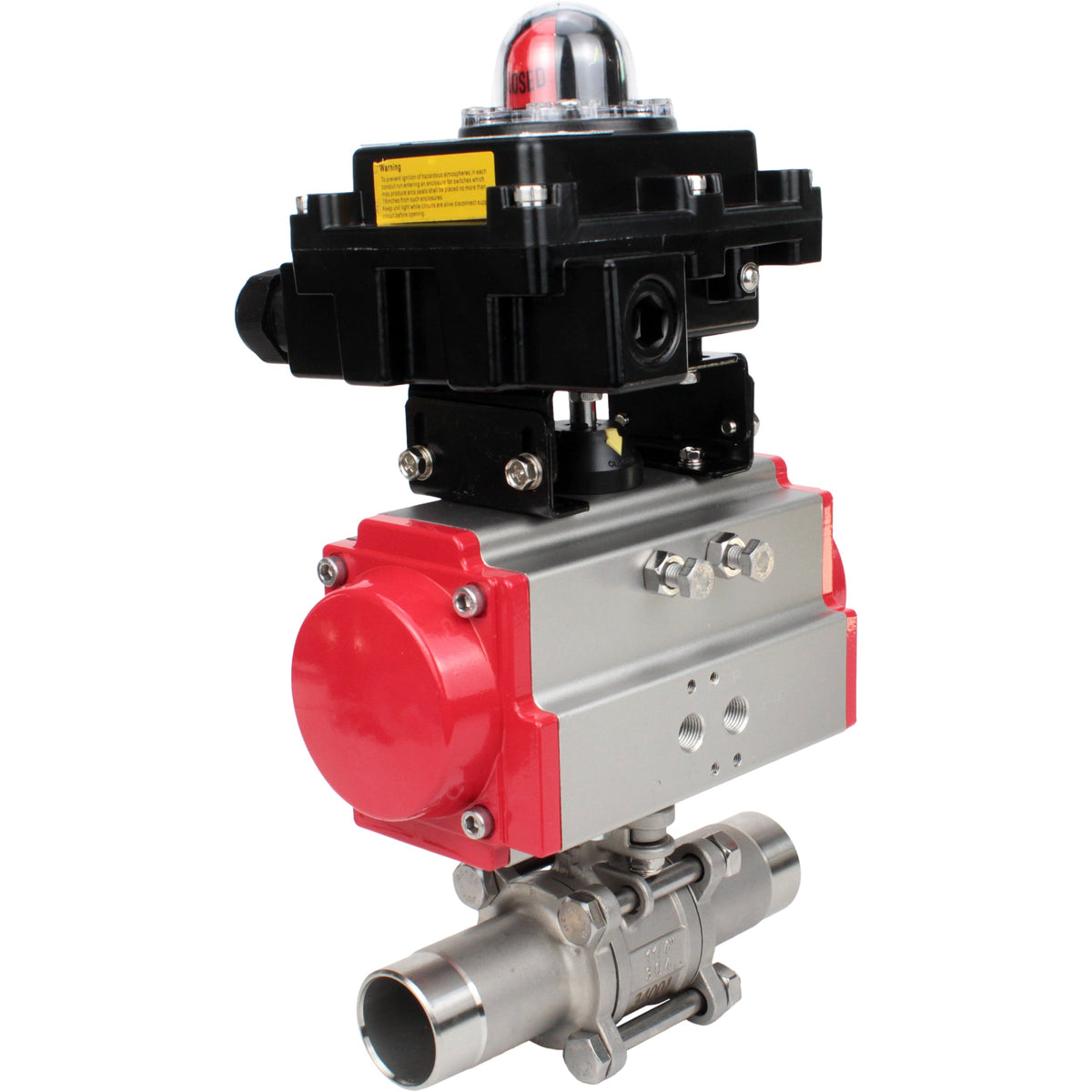Ball valves Elephant BV3232P(3pc)-FP-W-ISO-H LONG DN10-150 full bore ...