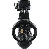 Ball valves Elephant BV4242E-FP-GRM-ISO, body material - UPVC, ball material - UPVC, seal - EPDM, with pneumatic actuator double action PA-DA-105-1 and electro-pneumatic rotary positioner YT-1000RSN without feedback
