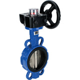 Válvula de mariposa de agua Elephant g50-g40-epdm-elephant-hgb, material del cuerpo: hierro fundido GGG50, material del disco: hierro fundido GGG40, sello: EPDM, operada por engranajes