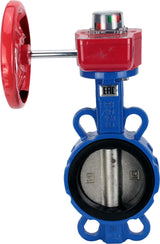 Válvula de mariposa de agua Elephant g50-g40-epdm-elephant-hgbf, material del cuerpo: hierro fundido GGG50, material del disco: hierro fundido GGG40, sello: EPDM, operada por engranajes