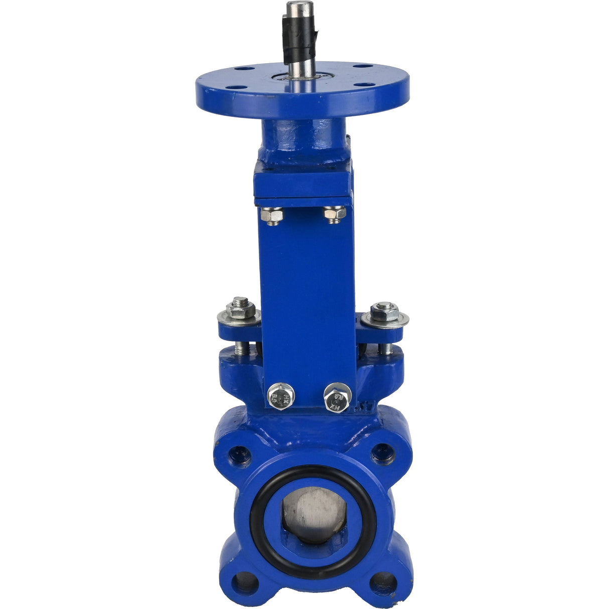 Vanne à guillotine Elephant GVKN1331N-2W-Fb-ISO, matériau du corps - fonte GGG40, matériau du couteau - acier inoxydable AISI 304, joint - NBR, tige uniquement