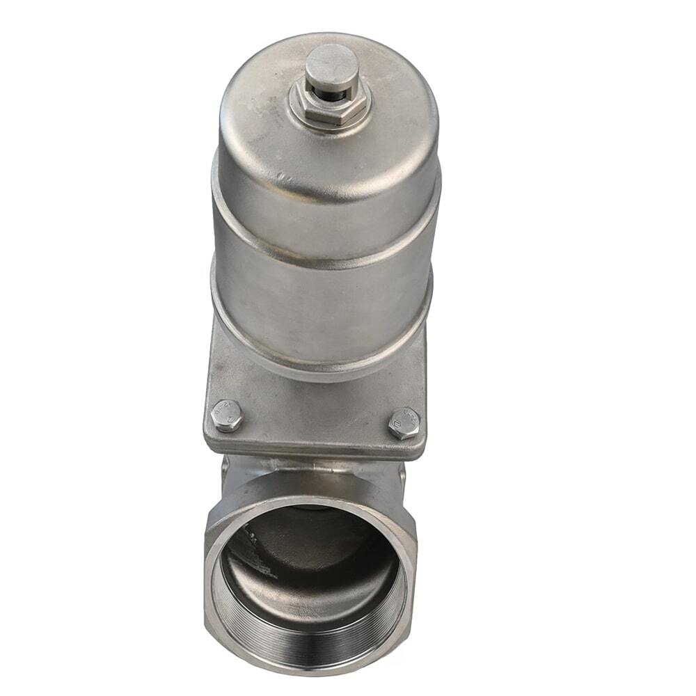Válvula neumática Elephant VS3232PV-T-1PNC PSI232/PSI362, material del cuerpo: acero inoxidable CF8M, roscada, en forma de Y