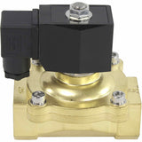 Electroválvula eléctrica de acción directa de dos vías normalmente cerrada Elephant VS2W-200V-NC VITON 24V, material del cuerpo - latón, junta - Viton