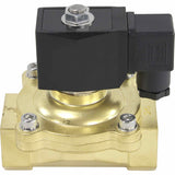 Electroválvula eléctrica de acción directa de dos vías normalmente cerrada Elephant VS2W-200V-NC VITON 24V, material del cuerpo - latón, junta - Viton