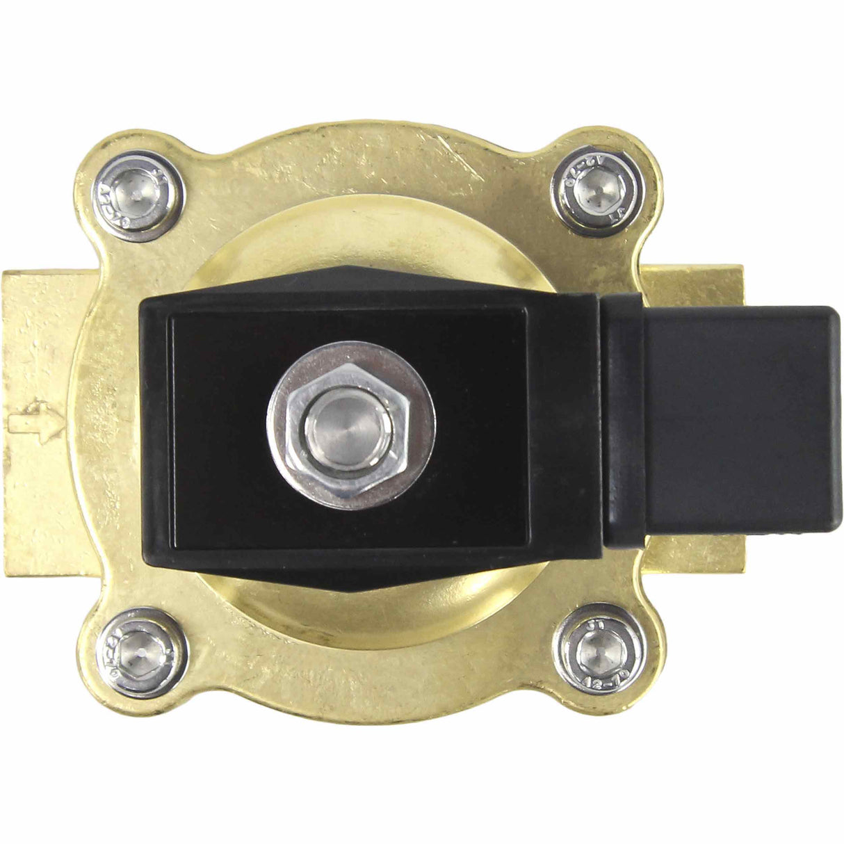 Electroválvula eléctrica de acción directa de dos vías normalmente cerrada Elephant VS2W-200V-NC VITON 24V, material del cuerpo - latón, junta - Viton