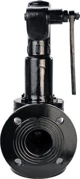 Válvula de seguridad con resorte Elephant SAFE 7011 10-13, material del cuerpo - acero inoxidable AISI A10, material del elemento de cierre - acero inoxidable AISI 420, junta - METAL
