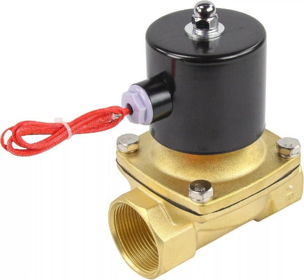 Électrovanne Elephant VS100-ET-NC-24VAC, matériau du corps - Laiton, joint - EPDM, normalement fermé, bobine - 24 VAC