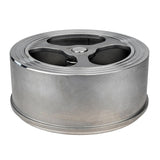 Válvula de retención de resorte Elephant VCS3232-Fb 25 bar, material del cuerpo: acero inoxidable AISI 316, material de bloqueo: acero inoxidable AISI 316, brida compacta