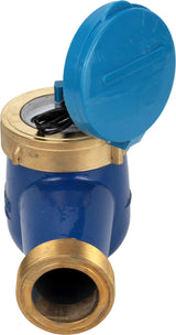 Compteur d'eau Elephant MKU2i universel, à turbine, avec sortie impulsionnelle, multi-jet, en fonte, fileté