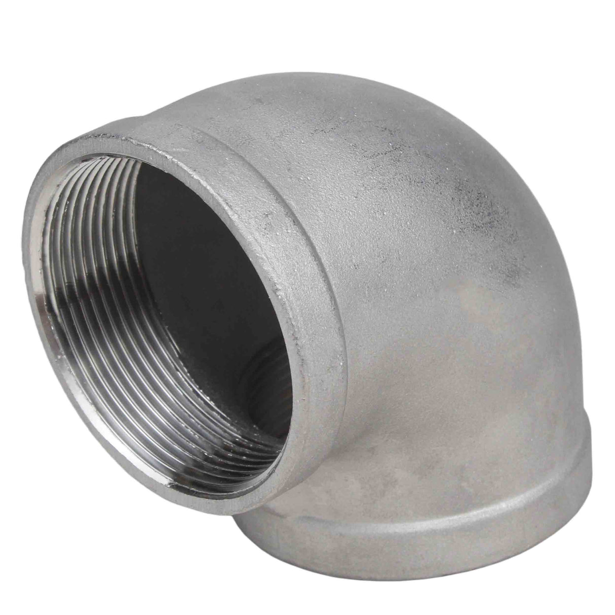 Coudes (angles) en acier Elephant PN16 angle 90°, corps - acier inoxydable 304, raccordement - filetage femelle / femelle