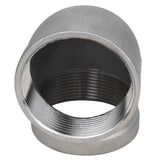 Coudes (angles) en acier Elephant PN16 angle 90°, corps - acier inoxydable 316, raccordement - filetage femelle / femelle
