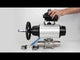Ball valves Elephant BV3232P(3pc)-FP-W-ISO-H LONG,  body material - Stainless steel AISI 316, seal - PTFE / PTFE / Teflon, with pneumatic actuator double action PA-DA-105-1, 4V320-08 220V, LSU APL-410N Ex