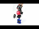 Vanne papillon d'eau Elephant WBV1616N-2W-Fb-H, matériau du corps - fonte QT450, matériau du disque - fonte QT450, joint - NBR, actionneur pneumatique PA-DA double action, 4M310-08 24V, BKV APL-510N EX, volant MON, BPV AFC2000