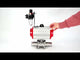 Vannes à boisseau sphérique Elephant BV3131P(3pc)-FP-W-ISO-H LONG passage intégral, corps - acier inoxydable 304, à souder, avec actionneur pneumatique Elephant PA-SA, distributeur pneumatique 4M310-08 220V et BPV AFC2000