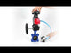 Vanne papillon d'eau Elephant WBV1616N-2W-Fb-H, matériau du corps - fonte QT450, matériau du disque - fonte QT450, joint - NBR, actionneur pneumatique PA-DA double action, 4V320-08 220V, BKV APL-210N, volant MON