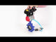 Vanne papillon d'eau Elephant WBV1616N-2W-Fb-H, matériau du corps - fonte QT450, matériau du disque - fonte QT450, joint - NBR, actionneur pneumatique PA-DA double action, 4V320-08 220V, BKV APL-410N EX BPV AFC2000