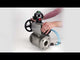 Ball valves Elephant BV3232P(4pc)-FP-3WL-F-ISO-H DN100 16 bar full bore, flanged, body - stainless steel SS316, ISO flange F10/F12, square 19x19, with double pneumatic actuator PA-DA-105-1 action, pneumatic distributor 4V320-10 220V and LSU APL-510N E