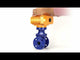 Válvula de compuerta de cuña Elephant 30X939H GVWN1414E-2W-F conexión de brida, material del cuerpo - fundición GGG50, material de la cuña - caucho, junta - EPDM, color - azul, con husillo no ascendente, actuador eléctrico Elephant MT-200-380, 380V