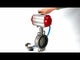 Vanne papillon d'eau Elephant WBV3232N-2W-Fb-H, matériau du corps - acier inoxydable AISI 316L, matériau du disque - acier inoxydable AISI 316L, joint - NBR, avec actionneur pneumatique avec ressorts de rappel PA-SA, 4V320-10 220V