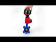 Vanne papillon d'eau Elephant WBV1616E-2W-Fb-H, matériau du corps - fonte QT450, matériau du disque - fonte QT450, joint - EPDM, actionneur pneumatique PA-SA avec ressorts de rappel, 4M310-08 220V, BKV APL-510N EX, BPV AFC2000