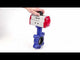Vanne papillon d'eau Elephant WBV1616E-2W-Fb-H, matériau du corps - fonte QT450, matériau du disque - fonte QT450, joint - EPDM, actionneur pneumatique PA-SA avec ressorts de rappel