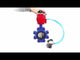 Vanne papillon d'eau Elephant WBV1616N-2W-Fb-H, matériau du corps - fonte QT450, matériau du disque - fonte QT450, joint - NBR, avec actionneur pneumatique double effet PA-DA, 4V320-10 220V