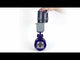 Butterfly valves with triple eccentricity Elephant WBV3EX-3431M-1W-F-ISO flanged, body - carbon steel WCB, disc - stainless steel 304, seal - METAL, with electric quarter turn actuator Elephant QTSA-N-EM-O0-220VAC