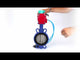 Water Butterfly Valve Elephant WBV3432N-2W-Fb-H DN40-300 16 bar body - WCB carbon steel, disc - 316L stainless steel, seal - NBR, with pneumatic actuator PA-DA-XXX, pneumatic distributor 4V320-08 220V and ALS200D magnetic switch