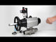 Ball valves Elephant BV3232P(3pc)-FP-W-ISO-H LONG,  body material - Stainless steel AISI 316, seal - PTFE / PTFE / Teflon, with pneumatic actuator double action PA-DA-105-1, 4V320-10 220VATU AFC2000