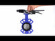 Válvula Mariposa de Agua Elefante WCB-316L-NBR material cuerpo - Acero al carbono WCB, material disco - Acero inoxidable aisi 316l, sello - NBR con manija, dos finales de carrera LS-103 250V y un soporte para montaje de finales de carrera