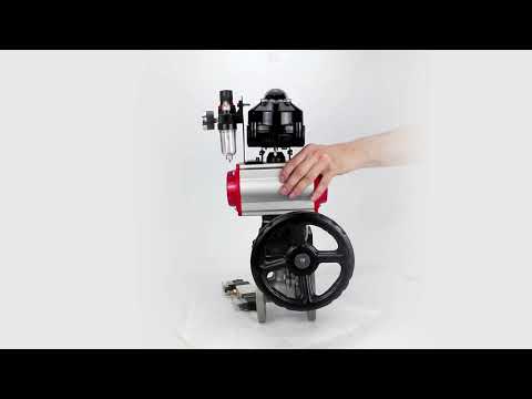 Ball valves Elephant BV3232P(2pc)-FP-F-ISO-H DN15-250 flanged, two-piece, body - stainless steel SS316, seal - PTFE, with pneumatic drive PA-DA-052-210 pneumatic distributor 4V320-10 gearbox MON ATU AFC2000 LSU APL-510N-EX