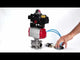Vannes à boisseau sphérique Elephant BV3232P(3pc)-FP-W-ISO-H 16 bar/25, passage intégral à souder, acier inoxydable SS316, joint - PTFE, avec actionneur pneumatique double effet PA-DA, avec distributeur pneumatique 4V320-10 220V, avec BKV APL-410N EX